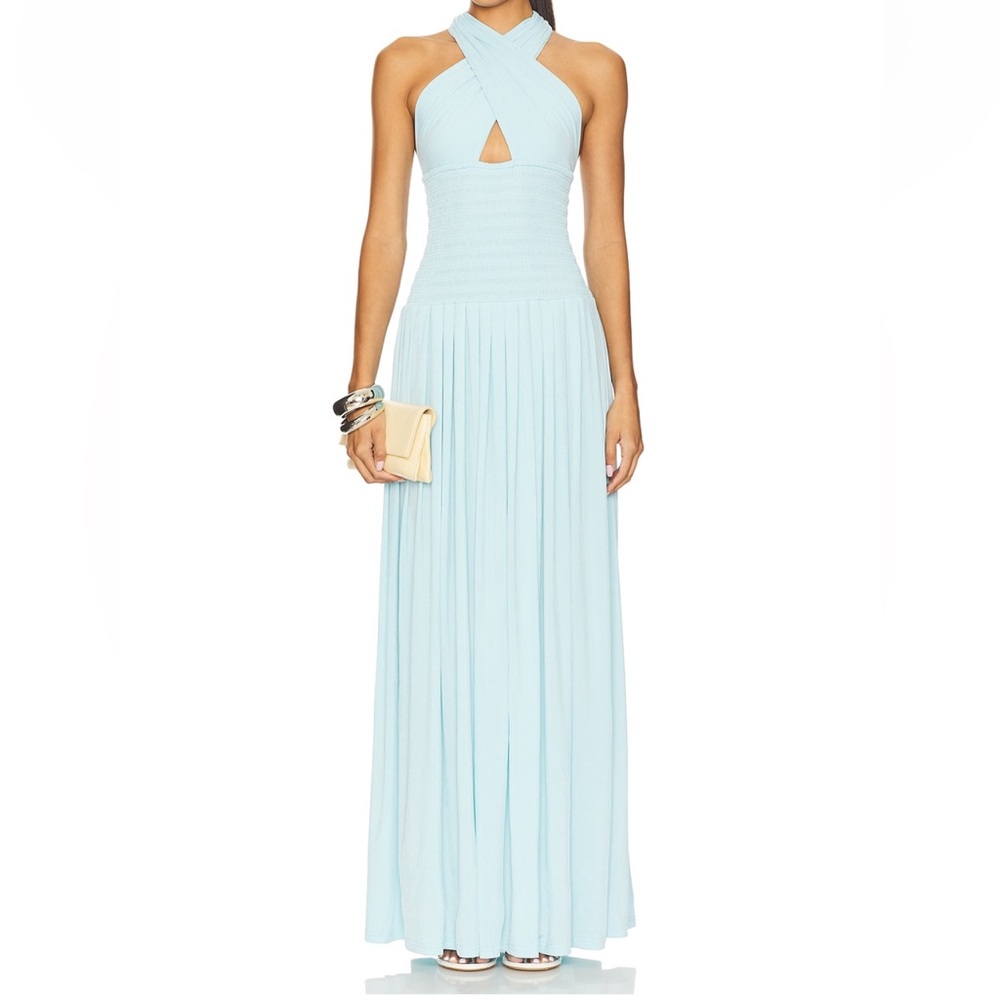 Rhea Halter Maxi Dress